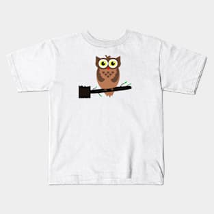 Brown Owl Kids T-Shirt